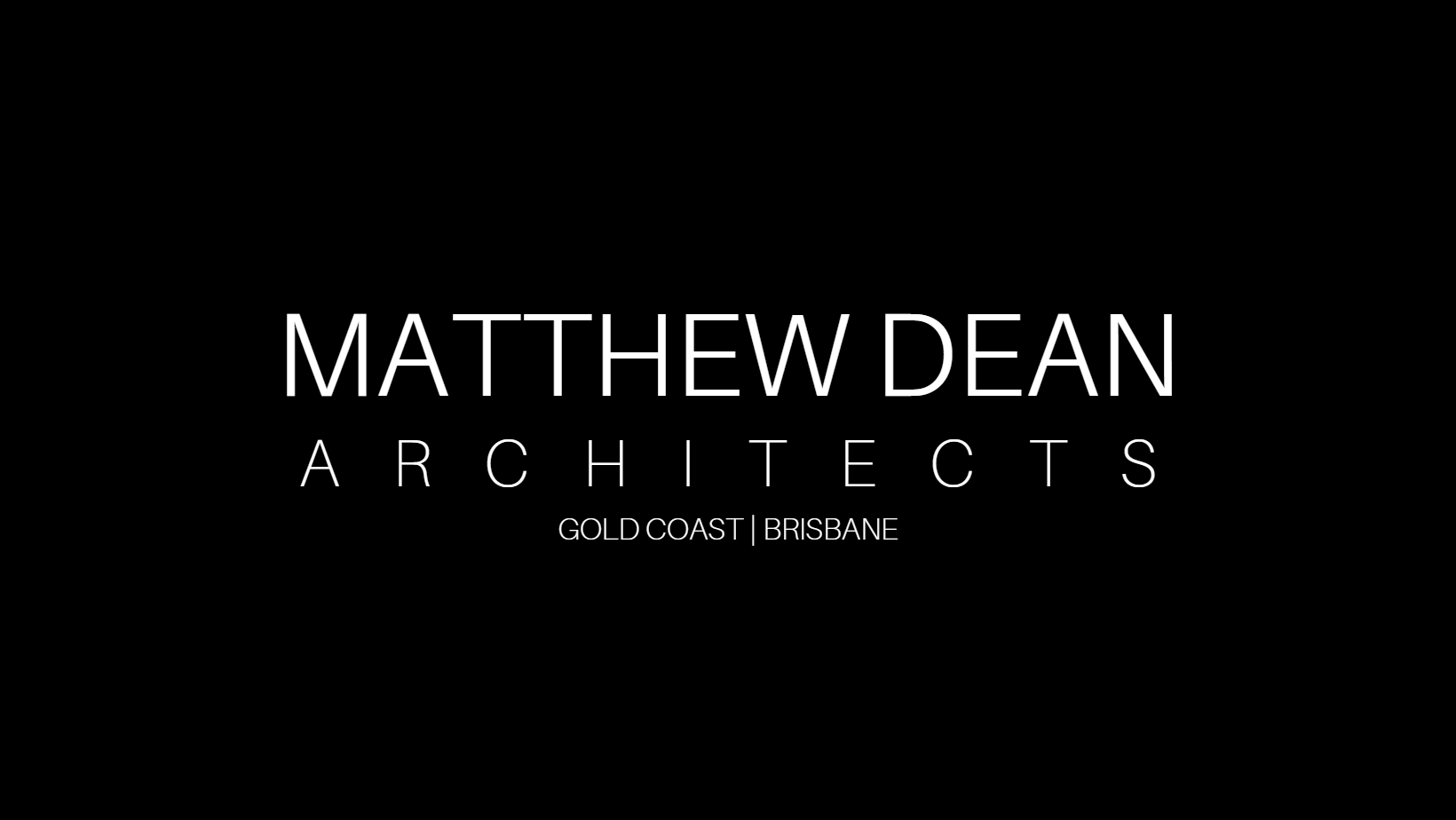 MATTHEW DEAN ARCHITECTS